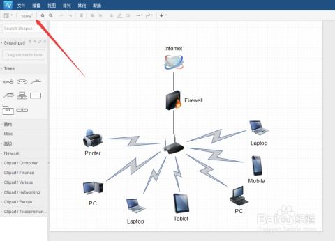 計算機(jī)網(wǎng)絡(luò)拓?fù)鋱D的制作方法與技巧